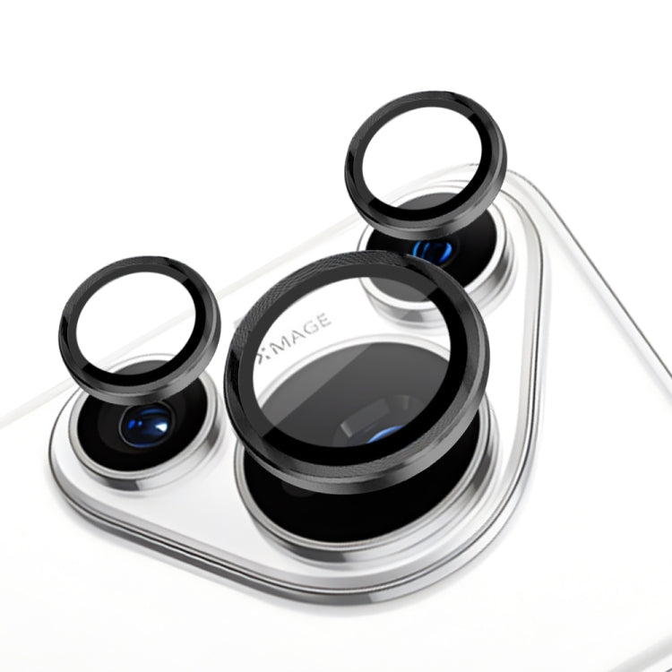 For Huawei Pura 70 Pro NORTHJO Camera Lens CD Vein Metal Ring Tempered Glass Film(Silver)