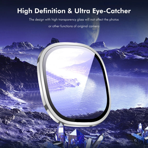 For Redmi K70 Ultra ENKAY Hat-Prince 9H Rear Camera Lens Aluminium Alloy Tempered Glass Film(Silver)