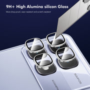 For Redmi K70 Ultra ENKAY Hat-Prince 9H Rear Camera Lens Aluminium Alloy Tempered Glass Film(Colorful)