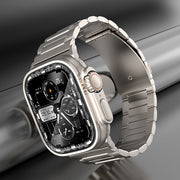 For Apple Watch Ultra 49mm I-Shaped Titanium Watch Band(Sliver)