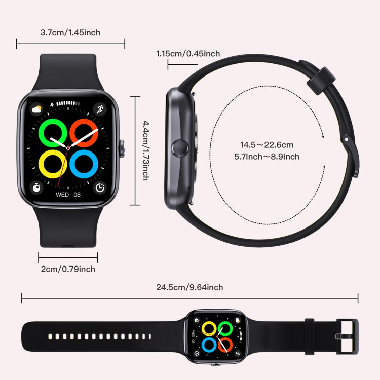 Q32 IP67 Waterproof Smart Bracelet Bluetooth Call Fitness Tracker(Wine Red) - Smart Watches by PMC TechLife | Online Shopping South Africa | PMC TechLife | Buy Now Pay Later Mobicred