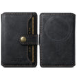 Suteni S2 Phone Magnetic Card Case Card Sleeve MagSafe Magnetic Coil PU Leather(Black) - free shipping - PMC TechLife - Order now!