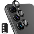 For Samsung Galaxy S24 FE 5G ENKAY Hat-Prince 9H Rear Camera Lens Aluminium Alloy Tempered Glass Film(Black) - free shipping - PMC Jewellery - Order now!