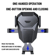 ES25 Nano Silicone Suction Cup Mount Car Dashboard / Windshield Phone Holder