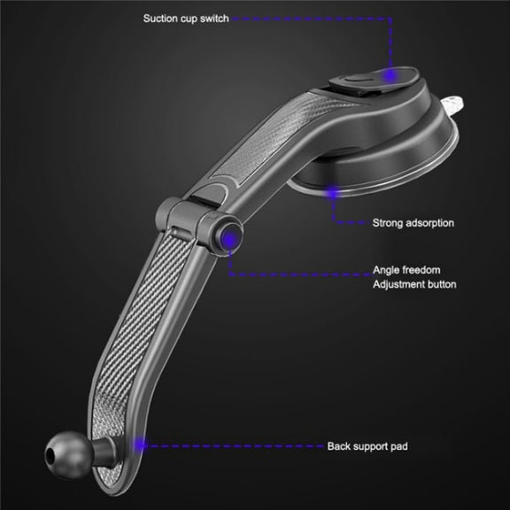 ES281 Car Dashboard Windshield Air Vent Suction Cup Phone Holder For 4-6.7 Inch Phone Mount