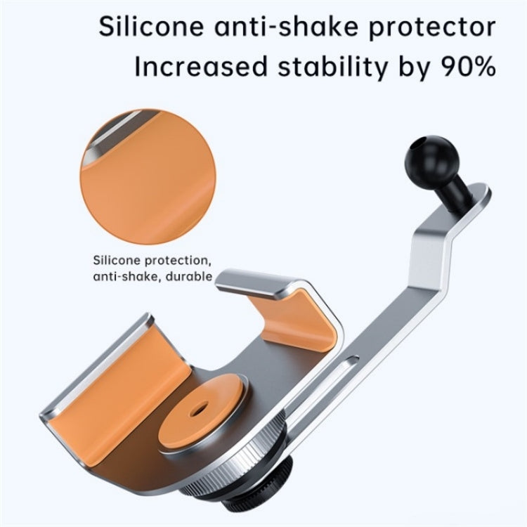 P10 For New Energy Vehicle Aluminum Alloy Screen Base Navigation Bracket - Car Holders by PMC TechLife | Online Shopping South Africa | PMC TechLife | Buy Now Pay Later Mobicred