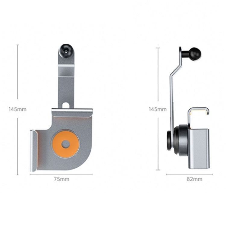 P10 For New Energy Vehicle Aluminum Alloy Screen Base Navigation Bracket - Car Holders by PMC TechLife | Online Shopping South Africa | PMC TechLife | Buy Now Pay Later Mobicred