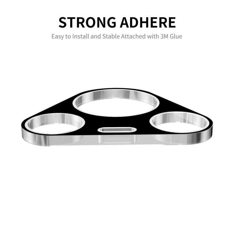 For Huawei Pura 70 ENKAY 9H Rear Camera Lens Tempered Glass Film(Black) - Huawei Tempered Glass by ENKAY | Online Shopping South Africa | PMC Jewellery | Buy Now Pay Later Mobicred