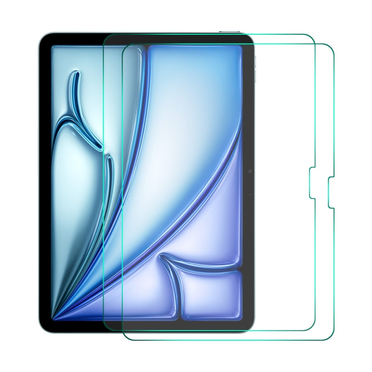 For iPad Air 11 2025 / 2024 /iPad 2025 2pcs ENKAY Hat-Prince 0.33mm Explosion-proof Tempered Glass Film - iPad Air 11 2025 / 2024 Tempered Glass by ENKAY | Online Shopping South Africa | PMC TechLife | Buy Now Pay Later Mobicred