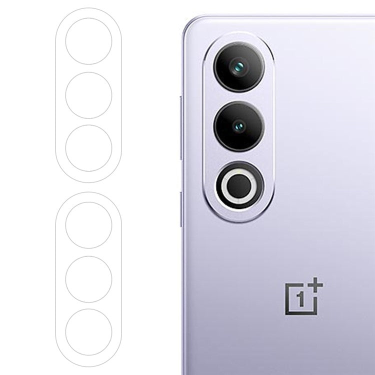 For OnePlus Ace 3V 2pcs ENKAY 9H Rear Camera Lens Tempered Glass Film(Transparent) - OnePlus Tempered Glass by ENKAY | Online Shopping South Africa | PMC TechLife | Buy Now Pay Later Mobicred