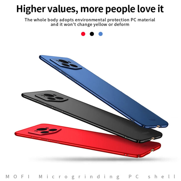 For Honor Magic6 RSR MOFI Frosted PC Ultra-thin Hard Phone Case(Black)
