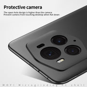 For Honor Magic6 RSR MOFI Frosted PC Ultra-thin Hard Phone Case(Black)