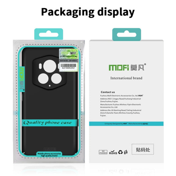For Honor Magic6 RSR MOFI Frosted PC Ultra-thin Hard Phone Case(Blue)