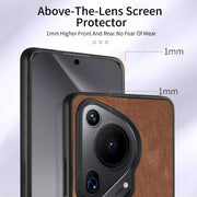 For Huawei Pura 70 Ultra Retro Skin-feel Ring Card Wallet Phone Case(Brown)