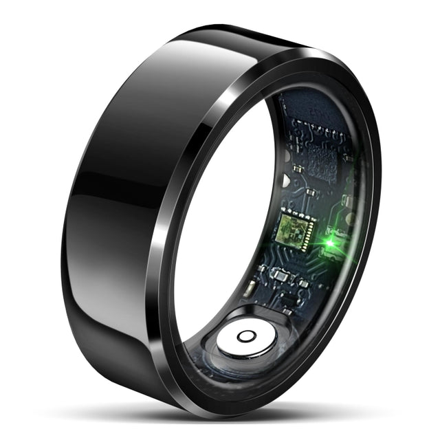 R6 SIZE 11 Smart Ring, Support Heart Rate / Blood Oxygen / Sleep Monitoring(Black)