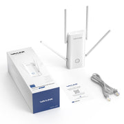 Wavlink WN583AX3 AX3000 Dual Band WiFi Repeater/AP/Router/Mesh Mode WiFi Extender, Plug:US Plug