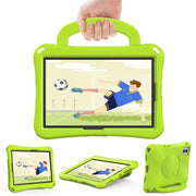 For Lenovo Tab M11 / Xiaoxin Pad 11 2024 Handle Football Shaped EVA Shockproof Tablet Case(Grass Green)