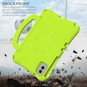 For Lenovo Tab M11 / Xiaoxin Pad 11 2024 Handle Football Shaped EVA Shockproof Tablet Case(Grass Green)