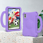 For Lenovo Tab M11 / Xiaoxin Pad 11 2024 Handle Football Shaped EVA Shockproof Tablet Case(Light Purple)