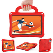 For Lenovo Tab M11 / Xiaoxin Pad 11 2024 Handle Football Shaped EVA Shockproof Tablet Case(Red)
