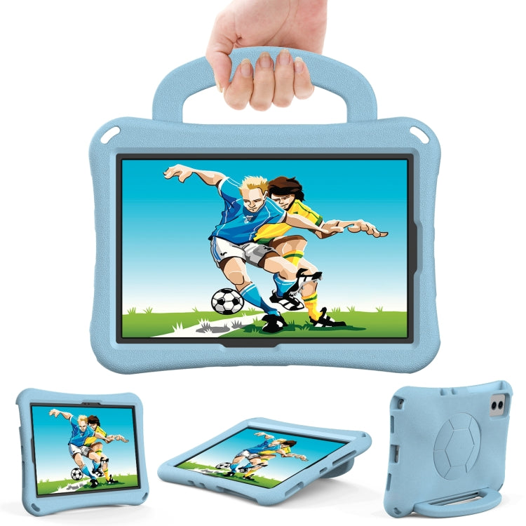 For Lenovo Tab M11 / Xiaoxin Pad 11 2024 Handle Football Shaped EVA Shockproof Tablet Case(Lighte Blue) - Lenovo by PMC Jewellery | Online Shopping South Africa | PMC Jewellery | Buy Now Pay Later Mobicred
