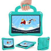 For Lenovo Tab M11 / Xiaoxin Pad 11 2024 Handle Football Shaped EVA Shockproof Tablet Case(Mint Green)