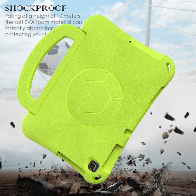 For Lenovo Tab M10 3rd Gen TB-328FU/XU  Handle Football Shaped EVA Shockproof Tablet Case(Grass Green) - Lenovo by PMC TechLife | Online Shopping South Africa | PMC TechLife | Buy Now Pay Later Mobicred