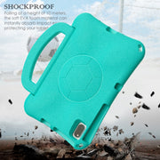 For Lenovo Tab K10 TB-X6C6F 10.3 Handle Football Shaped EVA Shockproof Tablet Case(Mint Green)