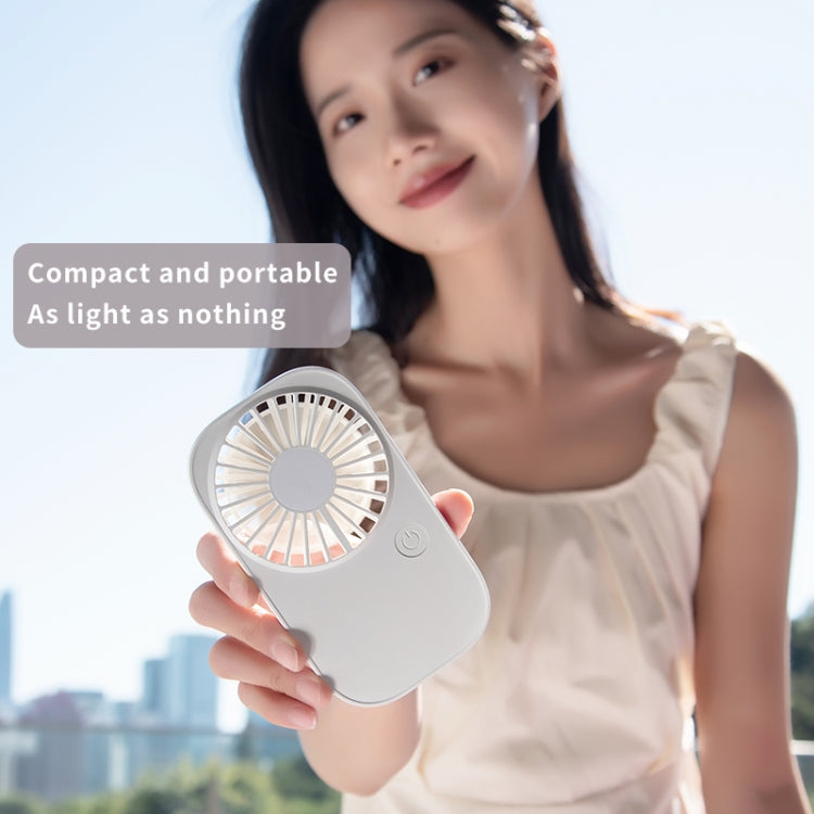 F11 Portable Rechargeable Hanging Neck Fan Cooling Handheld Fan 3 Speeds Desk Fan(Black) - Electric Fans by PMC TechLife | Online Shopping South Africa | PMC TechLife | Buy Now Pay Later Mobicred