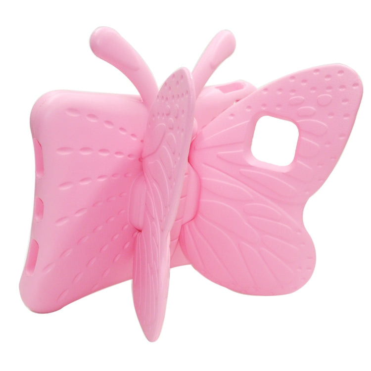 For iPad Air 11 2025 / 2024 Butterfly Bracket Kids EVA Shockproof Tablet Case(Pink) - free shipping - PMC TechLife - Order now!