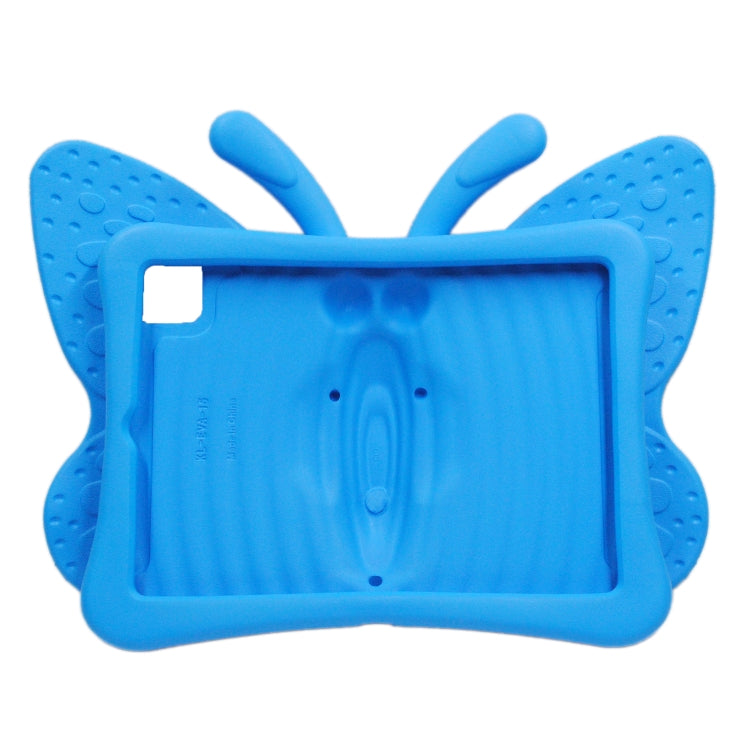 For iPad Pro 11 2024 Butterfly Bracket Kids EVA Shockproof Tablet Case(Blue) - iPad Pro 11 2024 Cases by PMC TechLife | Online Shopping South Africa | PMC TechLife | Buy Now Pay Later Mobicred