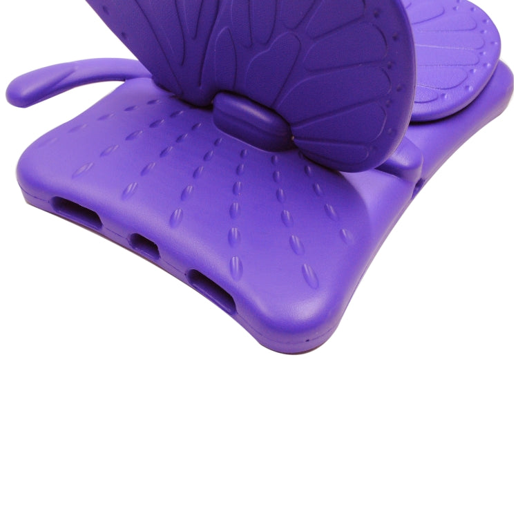 For iPad Pro 11 2024 Butterfly Bracket Kids EVA Shockproof Tablet Case(Purple) - iPad Pro 11 2024 Cases by PMC TechLife | Online Shopping South Africa | PMC TechLife | Buy Now Pay Later Mobicred