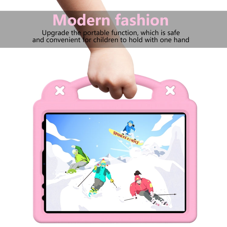 For iPad Air 11 2024 Handle Kickstand Children EVA Shockproof Tablet Case(Pink) - iPad Air 11 2024 Cases by PMC TechLife | Online Shopping South Africa | PMC TechLife | Buy Now Pay Later Mobicred