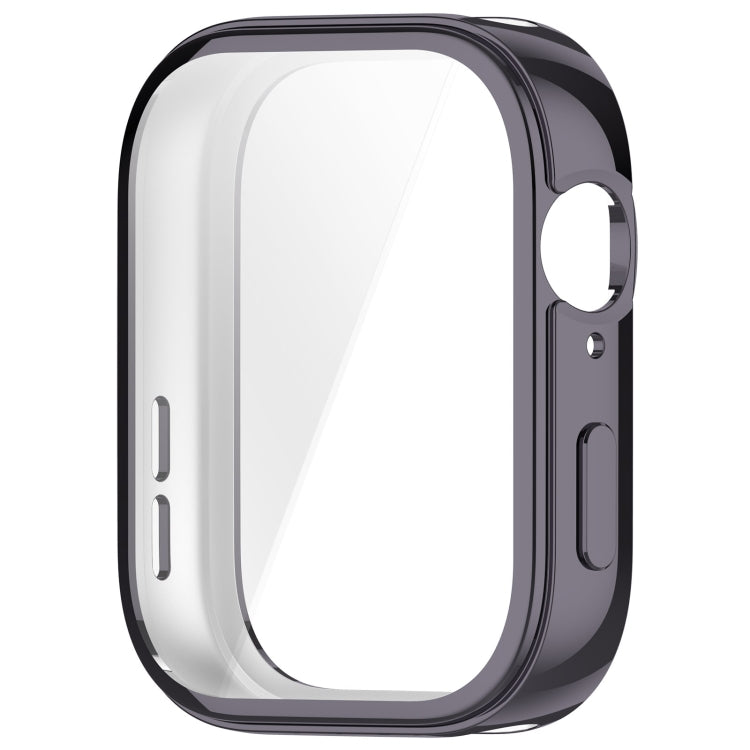 For Huawei Watch Fit 3 Full Coverage TPU Electroplated Watch Protective Case(Grey)