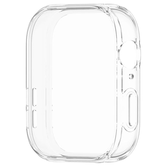 For Huawei Watch Fit 3 Full Coverage TPU Electroplated Watch Protective Case(Transparent)