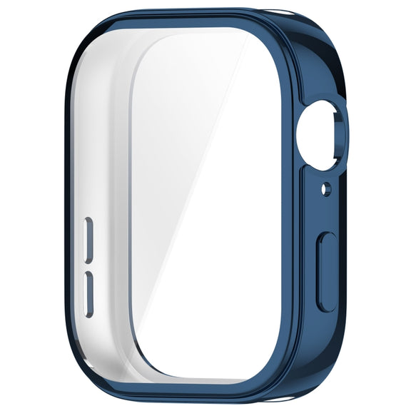 For Huawei Watch Fit 3 Full Coverage TPU Electroplated Watch Protective Case(Midnight Blue)