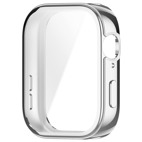 For Huawei Watch Fit 3 Full Coverage TPU Electroplated Watch Protective Case(Sliver)
