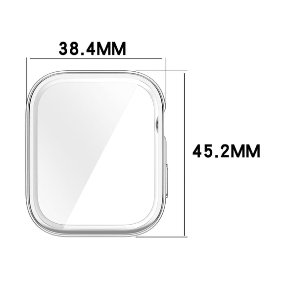 For Huawei Watch Fit 3 Full Coverage TPU Electroplated Watch Protective Case(Gold)