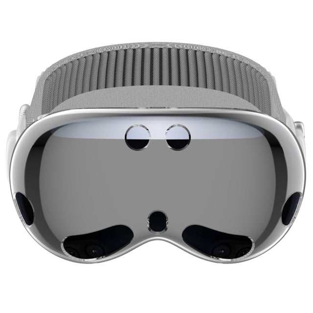 For Apple Vision Pro Electroplated TPU Protective Case VR Glasses Accessories(Transparent)