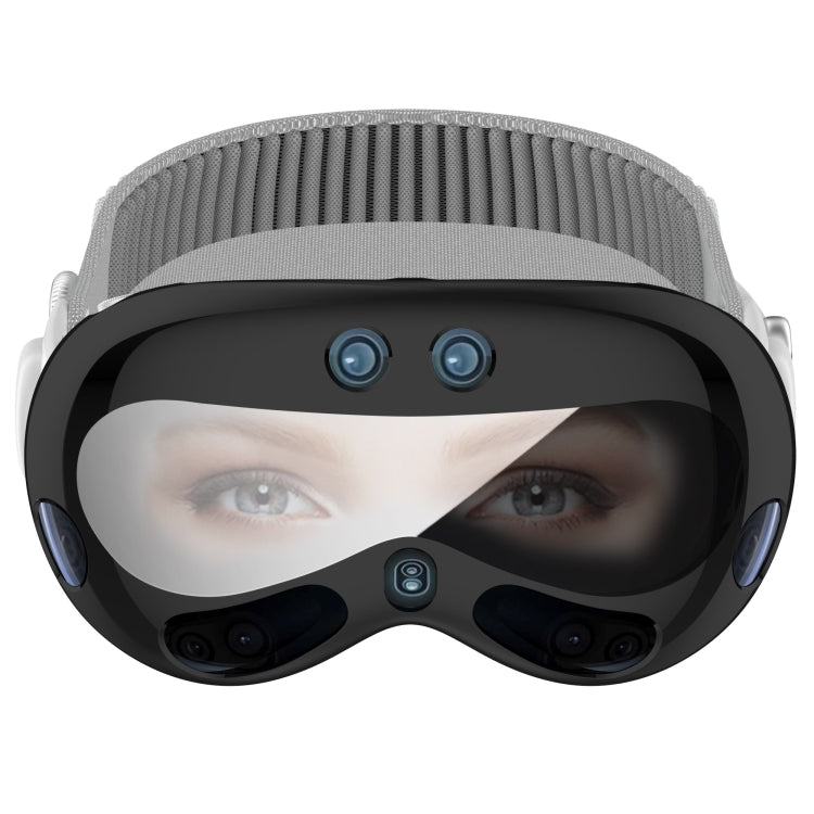 For Apple Vision Pro Electroplated TPU Protective Case VR Glasses Accessories(Transparent)
