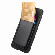 For Xiaomi Redmi K70 / K70 Pro 5G Retro Magsafe Card Bag PU Back Cover Phone Case(Black)
