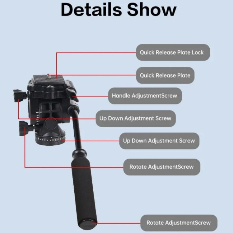 JMARY KT285+NB50 Camera Stand Extendable Height Aluminum Alloy Camera Holder Tripod - free shipping - PMC TechLife - Order now!