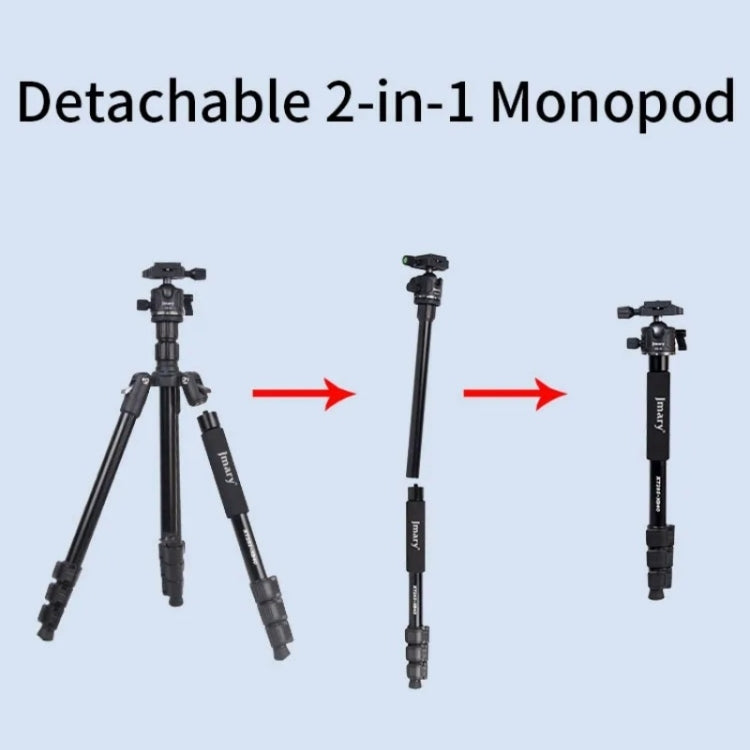 JMARY KT285+NB40 Live Streaming Photography Monopod Tripod Detachable Camera Stand - free shipping - PMC TechLife - Order now!