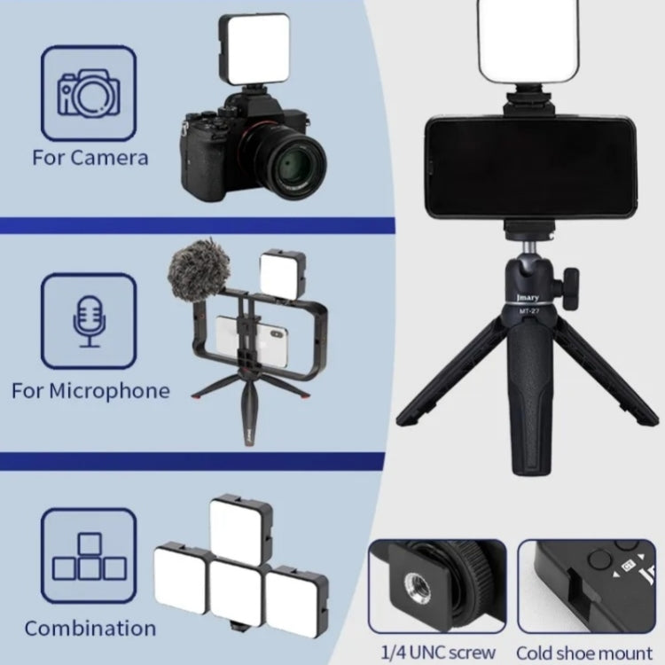 JMARY FM-69RGB Portable Mini RGB Video Light Camera Light Photography Lighting Lamp - free shipping - PMC TechLife - Order now!