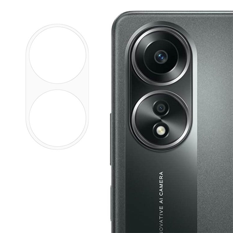 For OPPO A58 4G ENKAY 9H Rear Camera Lens Tempered Glass Film(Transparent) - OPPO Tempered Glass by ENKAY | Online Shopping South Africa | PMC TechLife | Buy Now Pay Later Mobicred