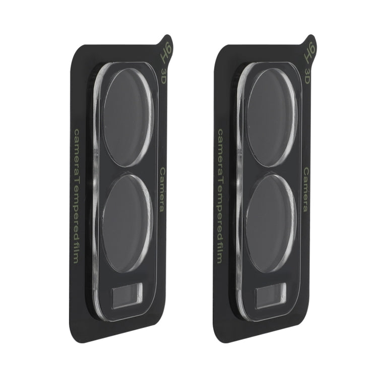 For OPPO A2x 5G 2pcs ENKAY 9H Rear Camera Lens Tempered Glass Film(Transparent) - OPPO Tempered Glass by ENKAY | Online Shopping South Africa | PMC TechLife | Buy Now Pay Later Mobicred