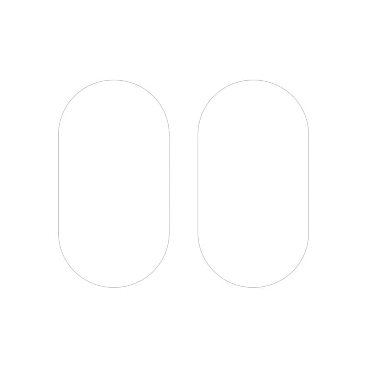 For OPPO Reno11 Pro Global 2pcs ENKAY 9H Rear Camera Lens Tempered Glass Film(Transparent)