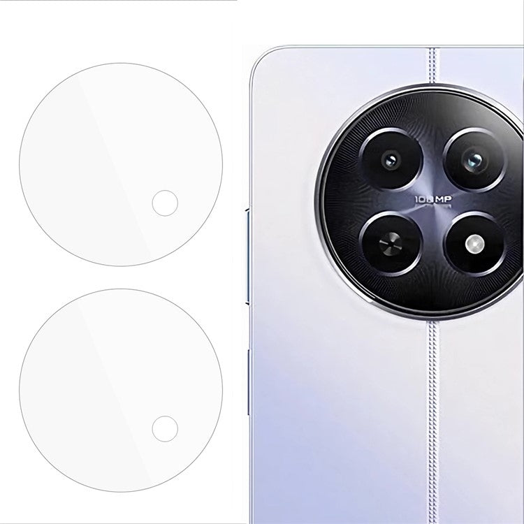 For Realme 12 2pcs ENKAY 9H Rear Camera Lens Tempered Glass Film(Transparent) - Realme Tempered Glass by ENKAY | Online Shopping South Africa | PMC TechLife | Buy Now Pay Later Mobicred