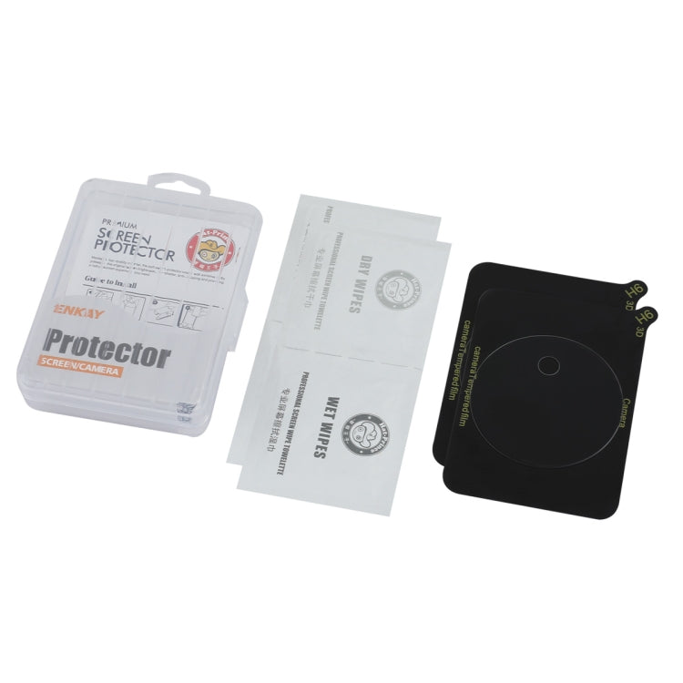 For Realme 12 2pcs ENKAY 9H Rear Camera Lens Tempered Glass Film(Transparent) - Realme Tempered Glass by ENKAY | Online Shopping South Africa | PMC TechLife | Buy Now Pay Later Mobicred