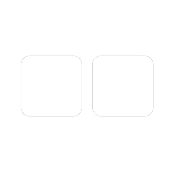 For vivo S18 / V30 Pro 2pcs ENKAY Hat-Prince 9H Rear Camera Lens Tempered Glass Film(Transparent)